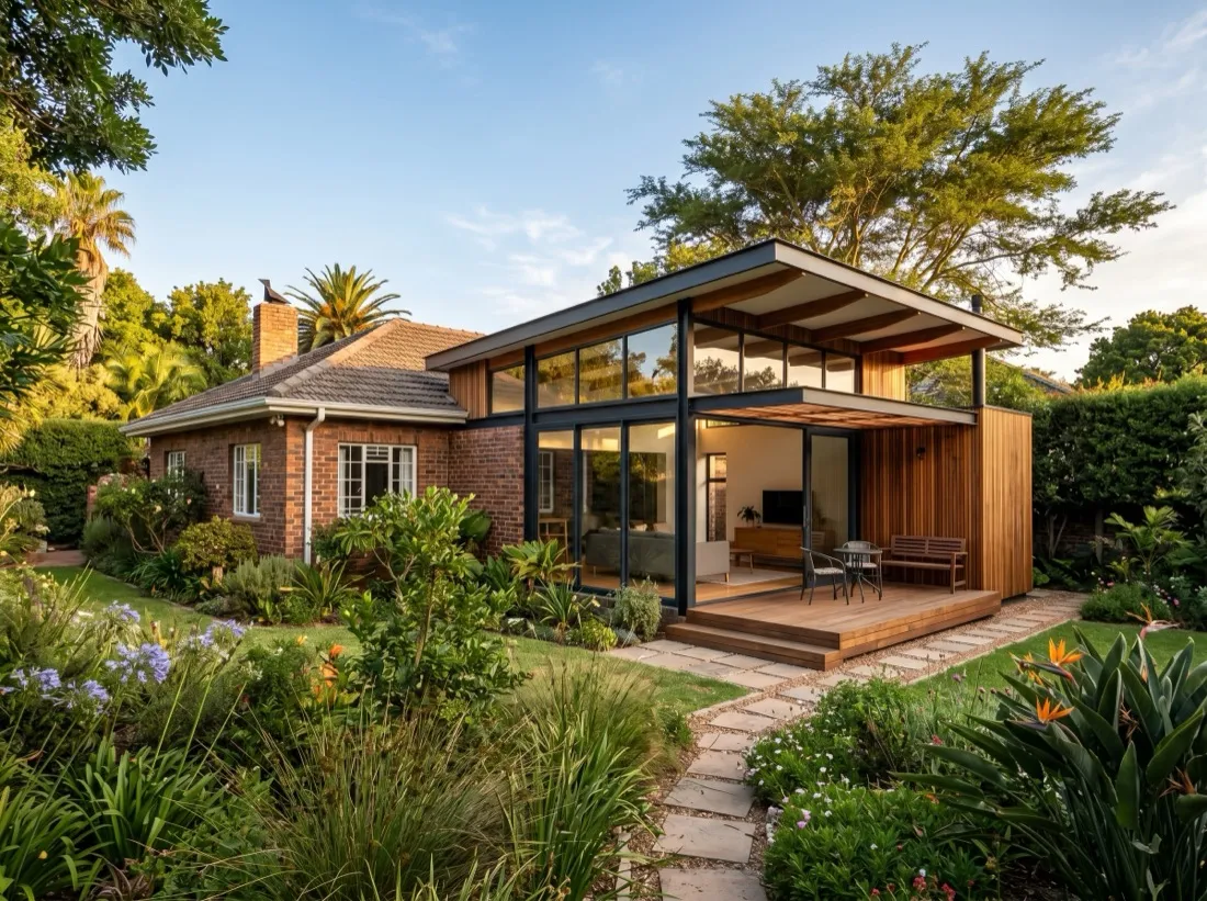 Contemporary home extension