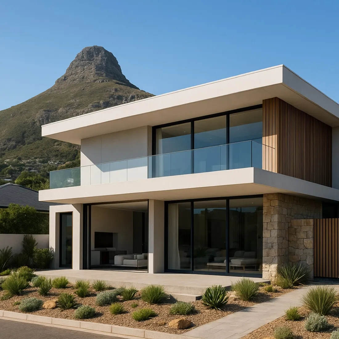 Contemporary home below Lion’s Head